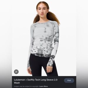 swiftly tech LS 2.0 *wash LULULEMON